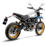 LV-10 Black Edition Slip-On Muffler - 15254BU - DUCATI SCRAMBLER 800 DESERT SLED