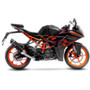 LV One Evo Black Edition Slip-on Muffler - 14415EB - KTM RC 125