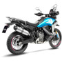 LV One Evo Stainless Steel Slip-On Muffler - 14414E - CFMOTO 800 MT-X