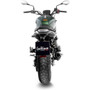 LV-10 Full Black Slip-On Muffler - 15258FB - BENELLI LEONCINO 800