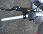 High Quality SILVER 7/8" Drag Style Bar Handlebar for Custom Motorbike Tracker Chopper Bobber