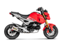 Akrapovic Racing Line Exhaust System - S-H125R6-ASZT/1 - Honda MSX125