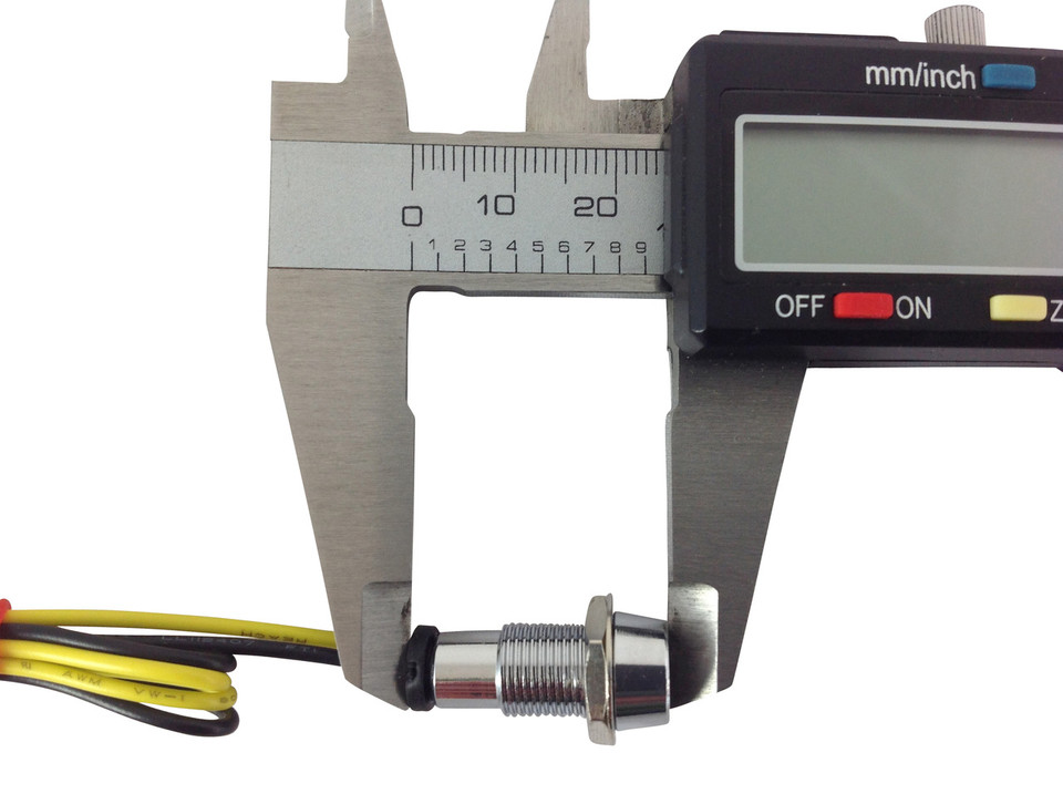 Micro LED Indicators & Dashboard Display Lights - Polished Aluminium