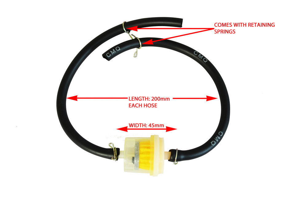 Honda Motorcycle Fuel Lne - 4.5mm 3' Feet | eBay