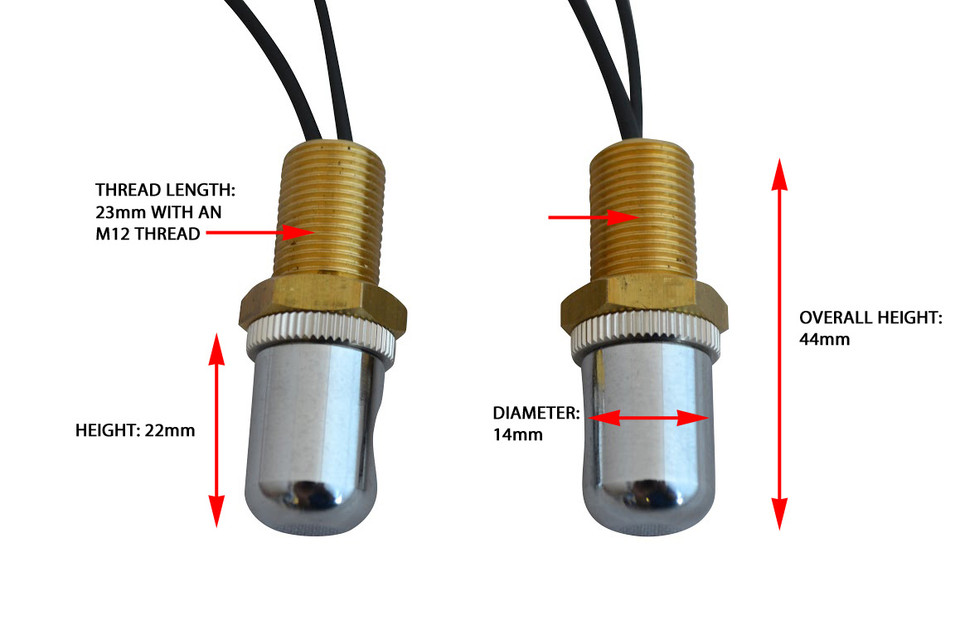 Pair of Bright High Quality Motorcycle Motorbike Number / License Plate