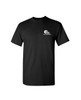 Mens Black  "Heroes" Short Sleeve Tee