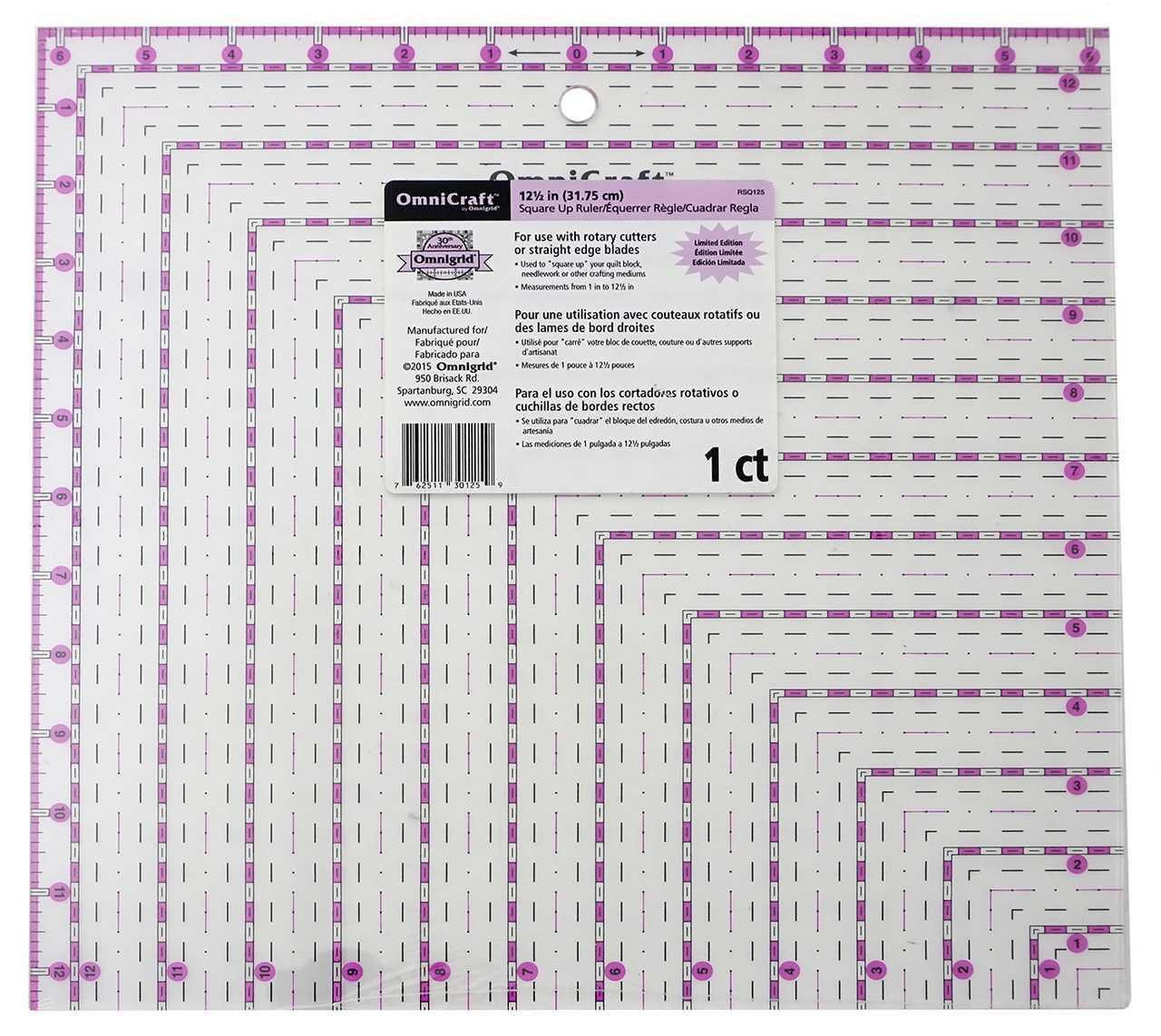 Omnigrid Square Up Ruler Limited Edition