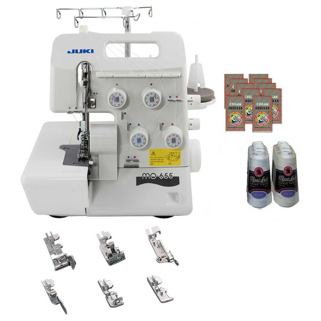 Juki MO-655 Pearl Series Serger with Combo Deal!