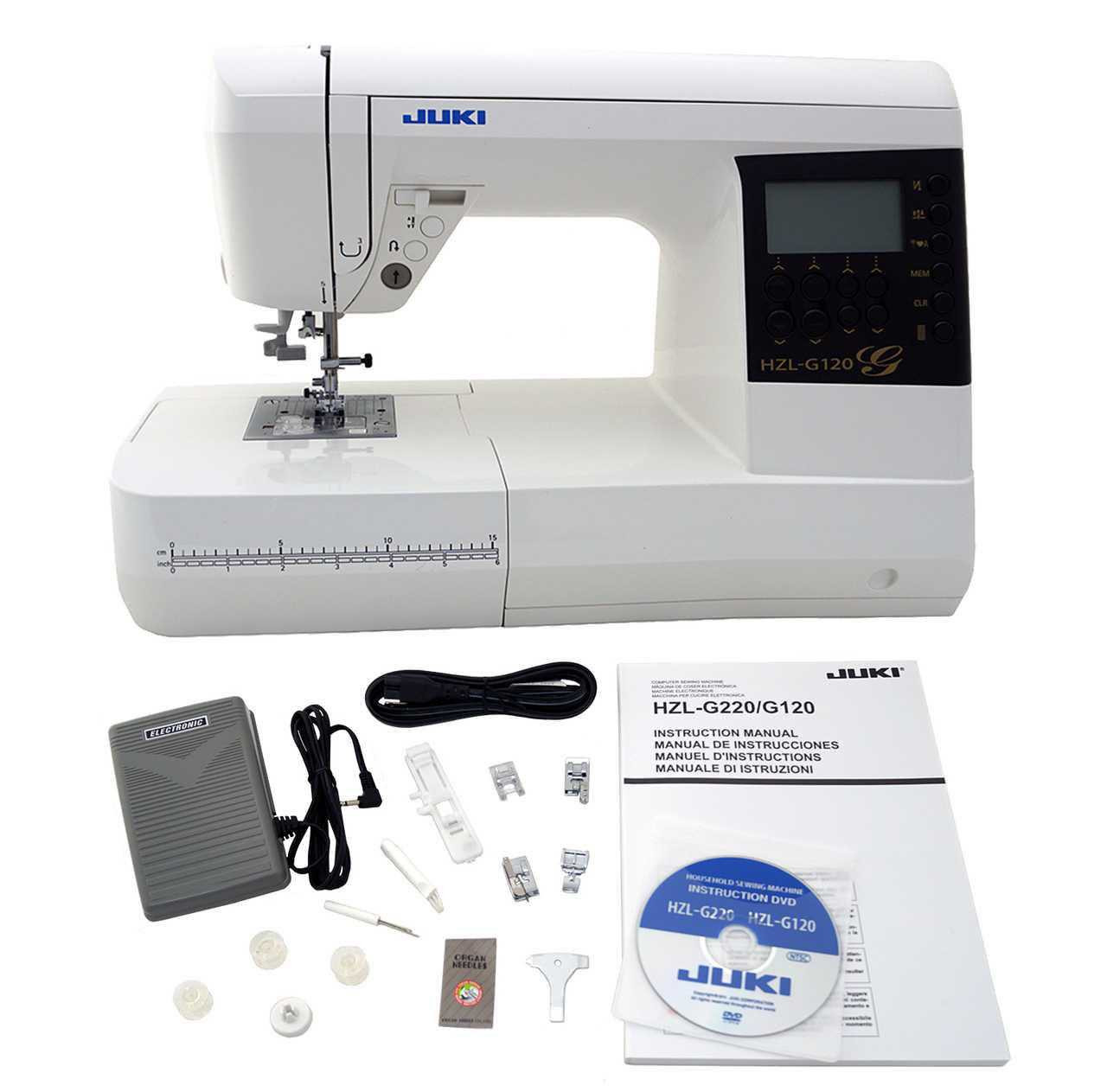 Juki HZL-G120 Computerized Sewing & Quilting Machine | Home & Hobby