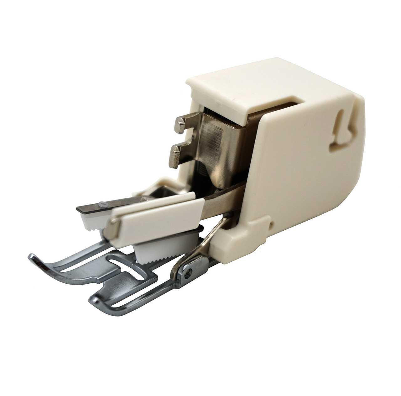 Janome Piedino Even Feed 'Open Toe' Per Macchine Da Cucire | Modello Con Gancio Girevole Orizzontale | Cod. 200339007