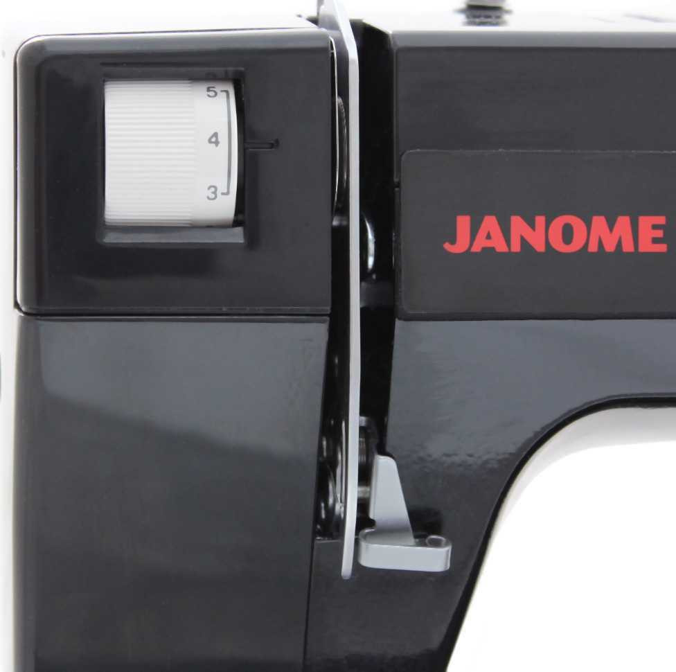 Janome HD1000 Black Edition Sewing Machine with Bonus Accessories