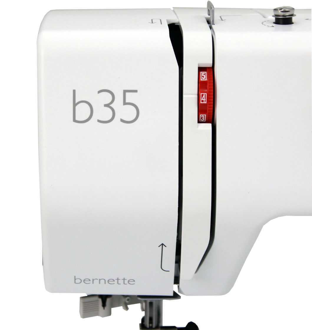 Machine à Coudre Bernette 35 Suisse - 23 Motifs - Largeur Point 5mm