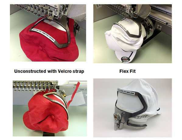 Hooptech Back of Cap Clamp fits Barudan Embroidery machines