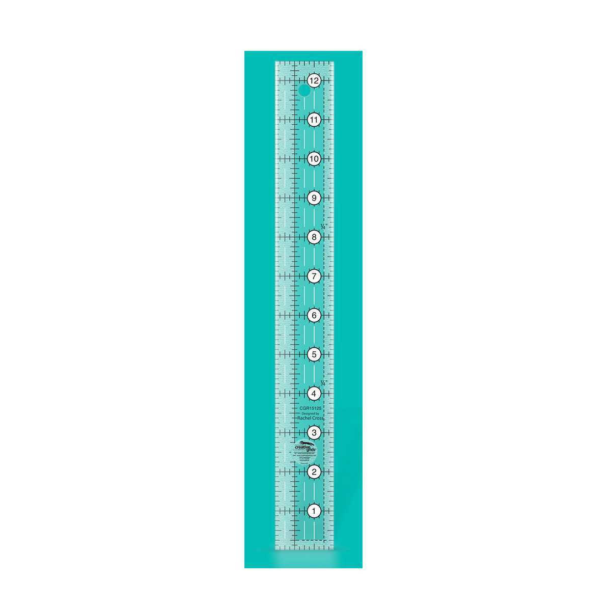 Creative Grids Quilt Ruler 1-1/2in x 12-1/2in