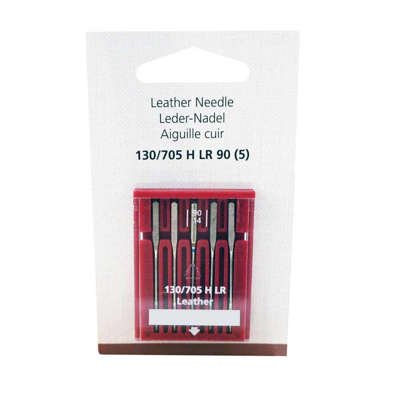 Bernina Leather Needles Size 90/14 – 5 Pack