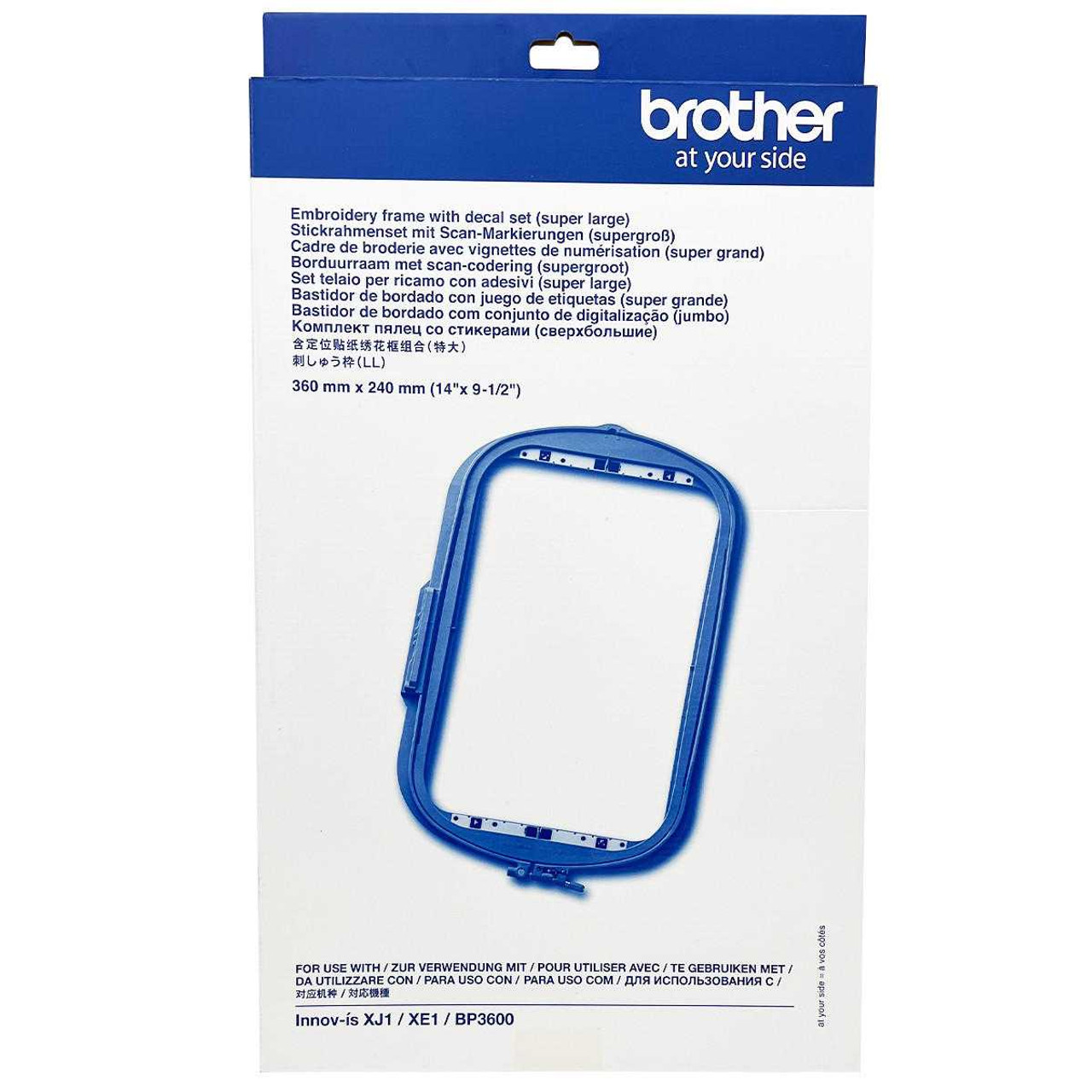 Brother SA449S Embroidery Hoop 14" x 9.5" for Stellaire XE1 XJ1