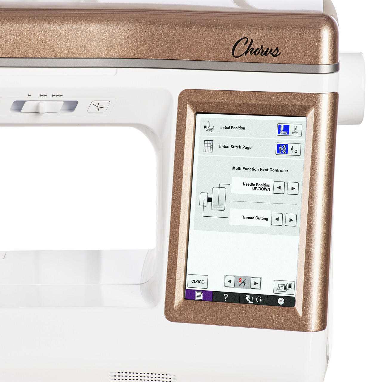 Baby Lock Chorus Quilting and Sewing Machine with Premier Package