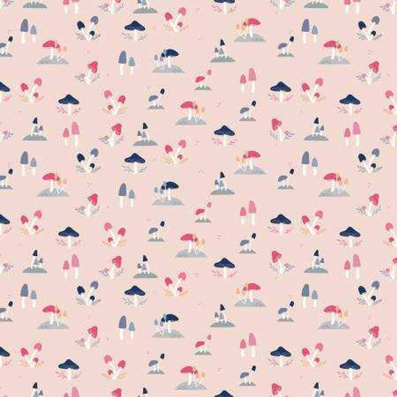 Riley Blake Designs Fabric - Falling in Love X's & O's - Blush