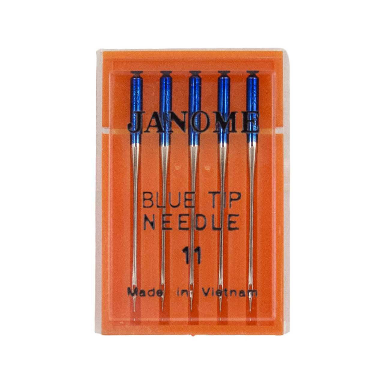 Janome Purple Tip Embroidery Needles - 5 pack