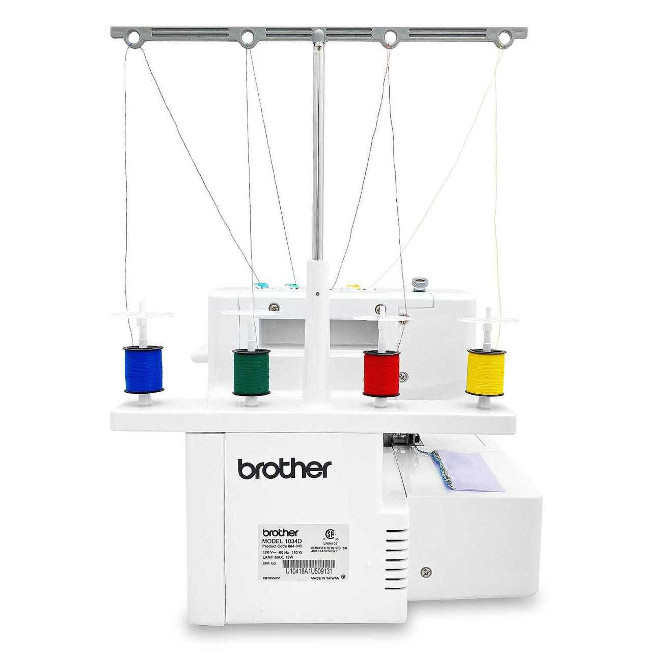 Threading a Brother 1034D Serger: Step-by-Step Guide with Pro Tips