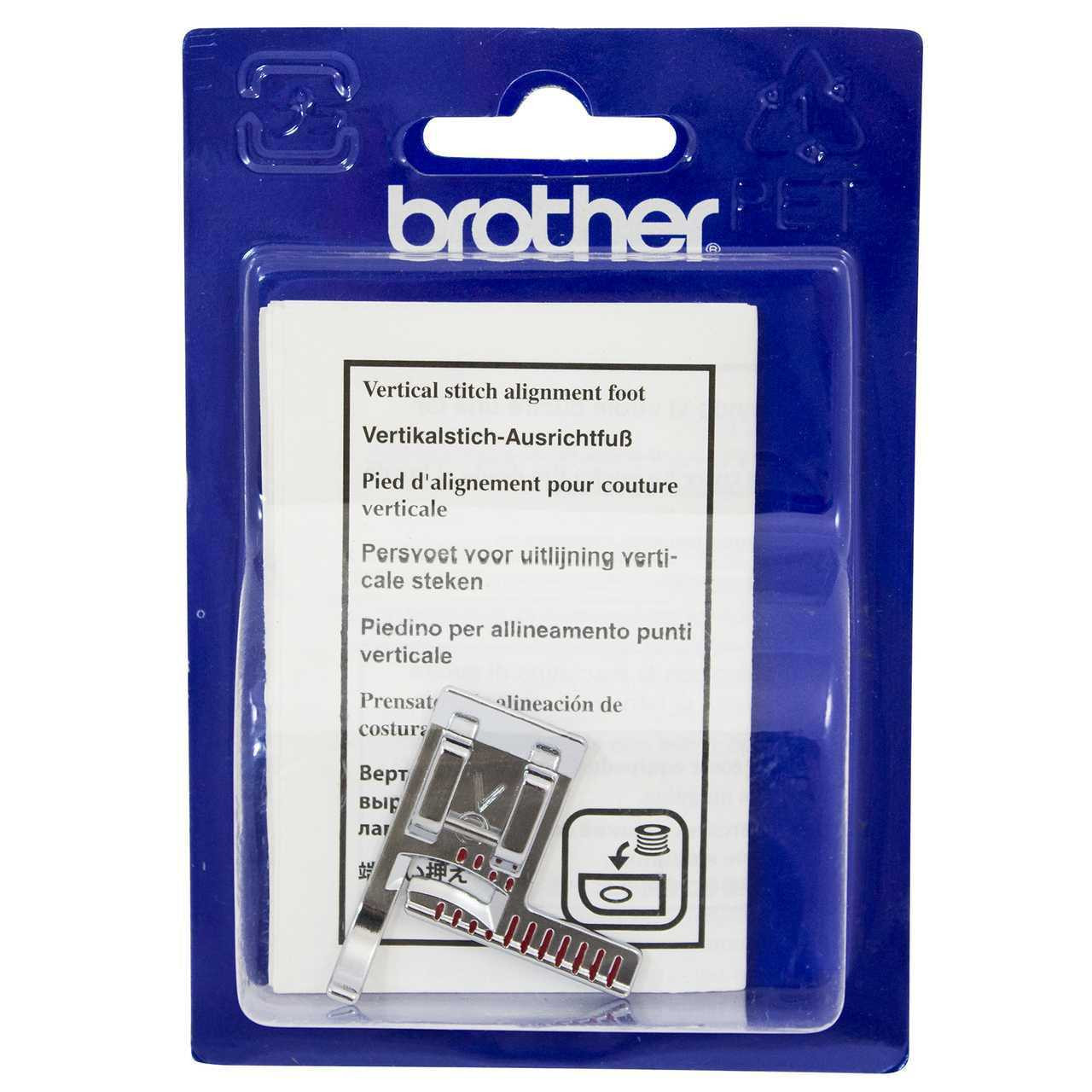 V Foot Stitch Alignment Foot, Brother #XE0005001