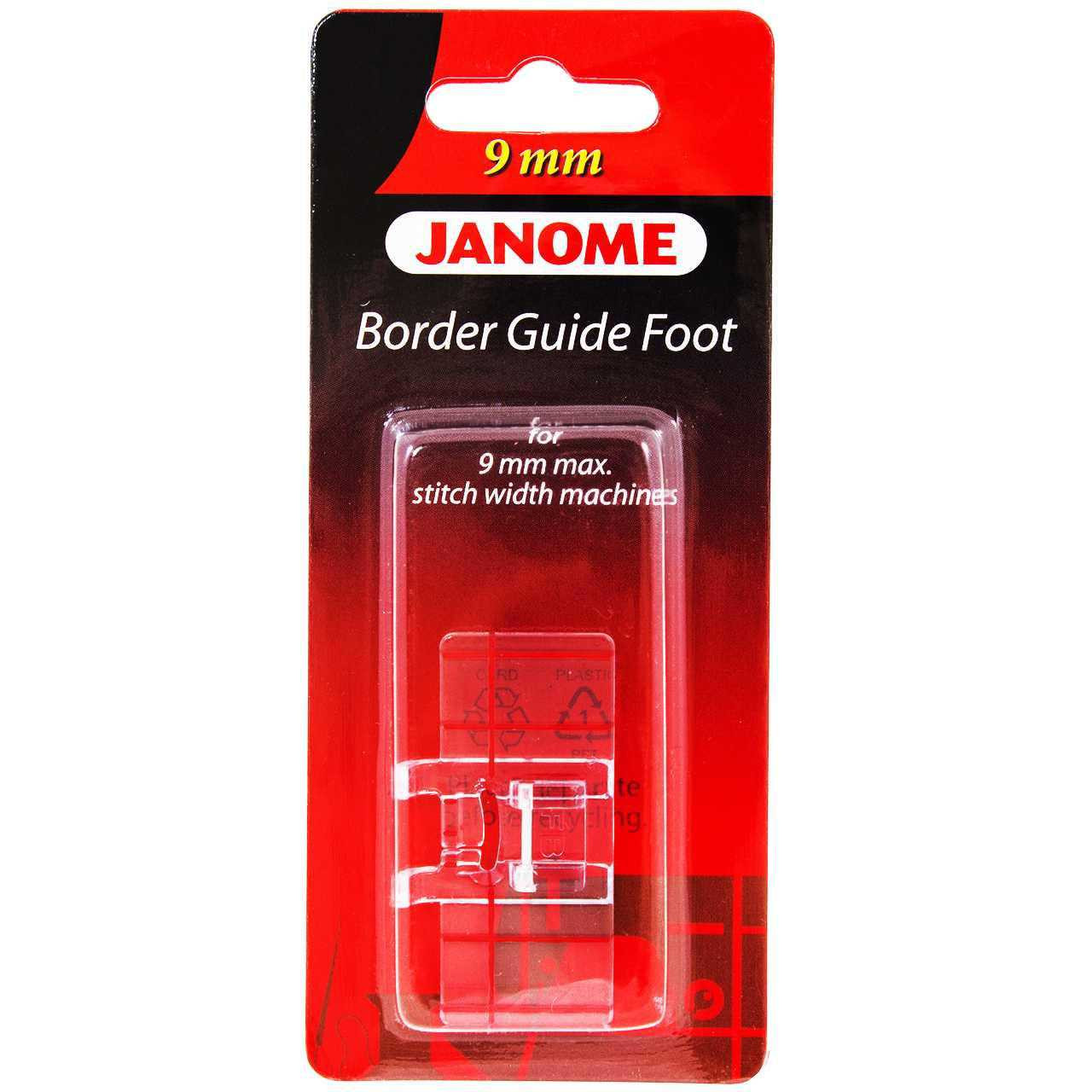 Janome Border Guide Foot for 9mm Machines