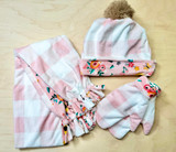 Baby Its Still Cold Outside - DIY Hat, Scarf, & Mittens 