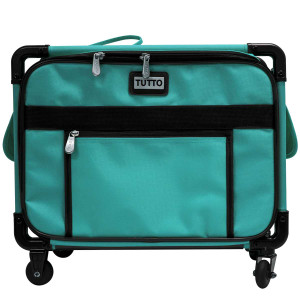 Tutto 17" Small Carry-On/Small Machine on Wheels (Turquoise)