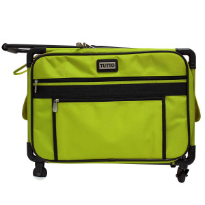 Tutto 20" Medium Sewing Machine Bag on Wheels (Lime)