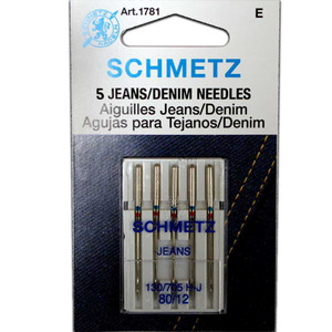 Schmetz Jeans Needles - Size 80/12