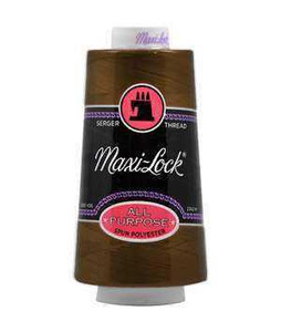 A&E Maxi-Lock Serger Thread - Brown