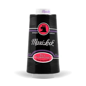 A&E Maxi-Lock Serger Thread - Black
