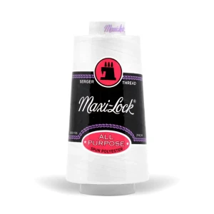 A&E Maxi-Lock Serger Thread - White