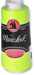 A&E Maxi-Lock Serger Thread - Neon Yellow