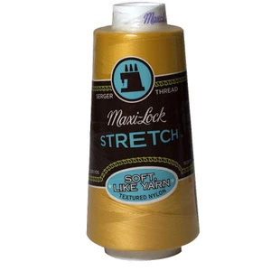 A&E Maxi-Lock Stretch Serger Thread - Gold