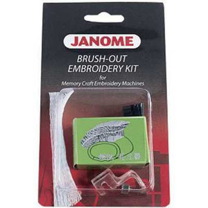 Janome Brush Out Embroidery Kit