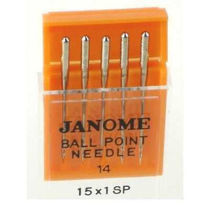 Janome Ball Point Needles (Size 14)