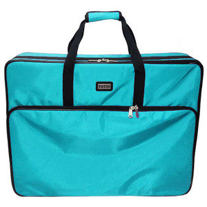 Tutto 26” Large Turquoise Embroidery Bag