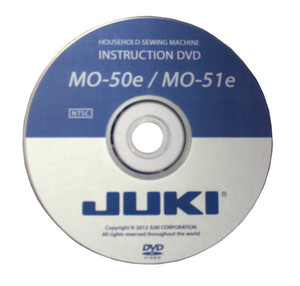 Juki MO 50E and 51 Serger Instructional DVD