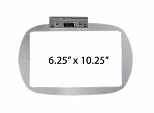Durkee 6.25 x 10.25 inch Single Needle EZ Frame for Brother and Baby Lock