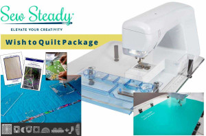 Sew Steady Wish to Quilt Table Package