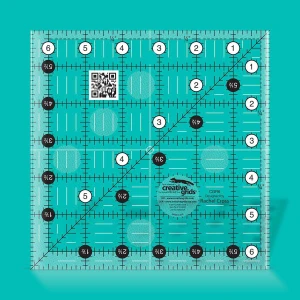 Creative Grids Quilt Ruler 6-1/2in Square