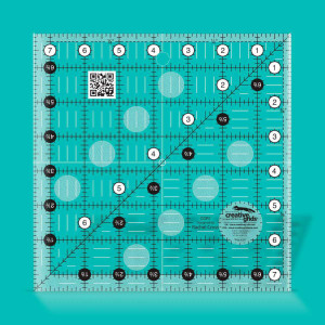 Creative Grids Quilt Ruler 7-1/2in Square