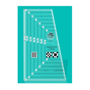 Creative Grids Straight Out of Line 6in x 10in Quilt Ruler