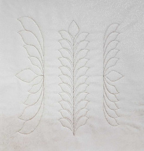 Sew Steady Westalee Feathered Leaf 5pc Template Set