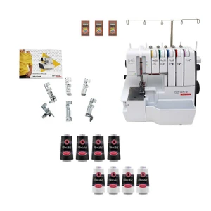 Bernette b48 Funlock Coverstitch Serger with Exclusive Bonus Bundle