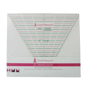 Good Measure 60 Degree Triangle Ruler