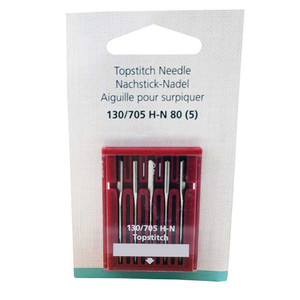 BerninaTopstitch Needles Size 80/12 - 5 Pack