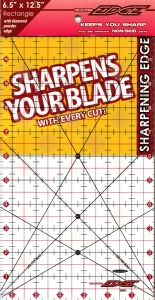 Sullivans Cutting Edge Clear Sharpening Edge Ruler 6-1/2in x 12-1/2in
