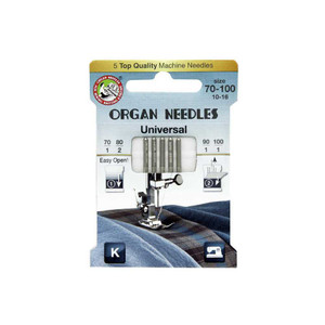 Organ ECO Needles Universal Size 70/10 - 5 Needles Per Pack
